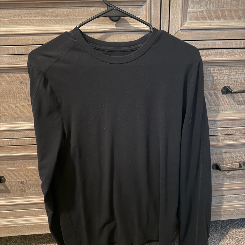 Men's Express Black Long Sleeve Tech Shirt